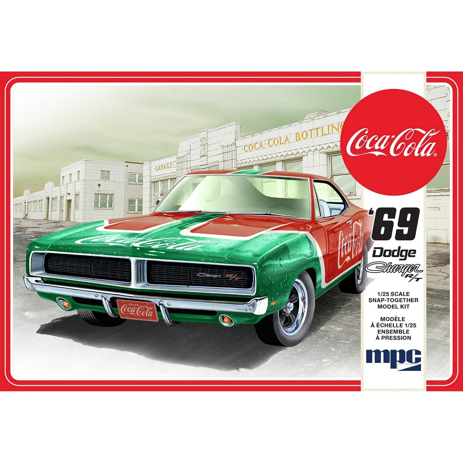 MPC 919M 1/25 1969 Dodge Charger RT Coca-Cola Snap