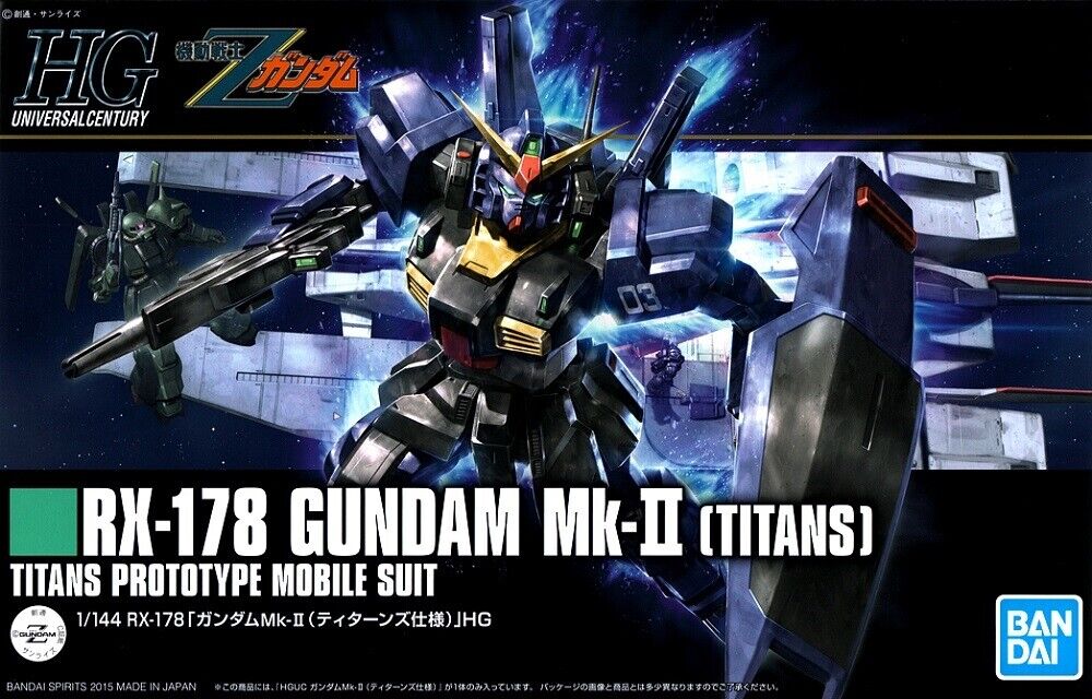 BANDAI 5057985 #194 Gundam Mk-II (Titans) "Z Gundam", Bandai HGUC
