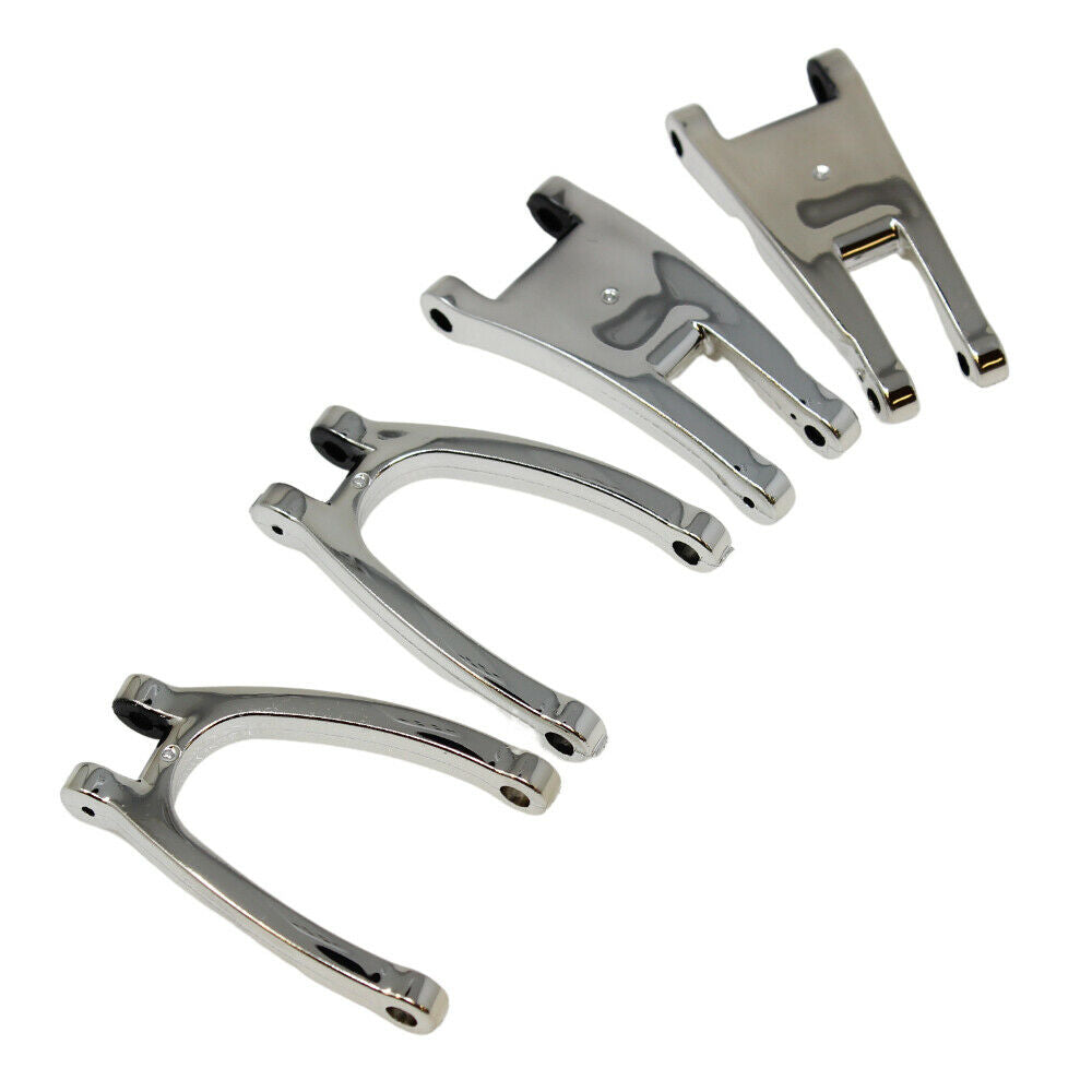 REDCAT RER14524 Front Upper and Lower Arms (Chrome) (1set)