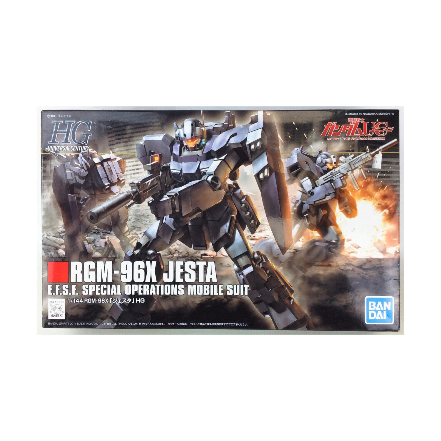 BANDAI 5057592 #130 RGM-96X Jesta, Bandai HGUC