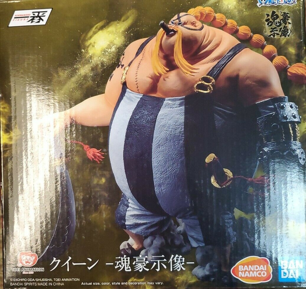 BANDAI 60180 Queen (The Fierce Men Who Gathered at the Dragon) "One Piece", Bandai Ichibansho Figure