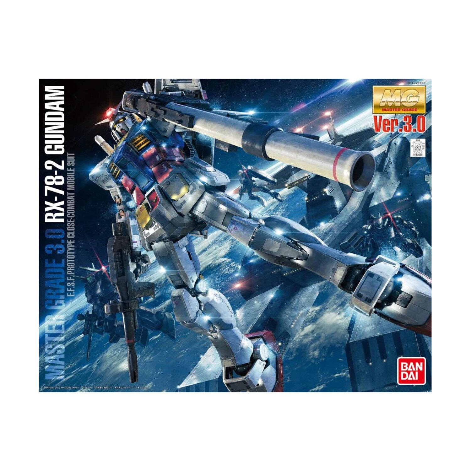 BANDAI 5061610 RX-78-2 Gundam MG Model Kit, from 
