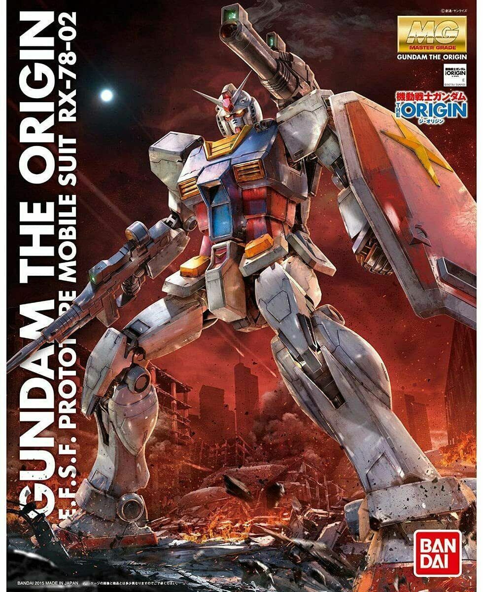 BANDAI 5062847 RX-78-02 Gundam "Gundam The Origin", Bandai MG