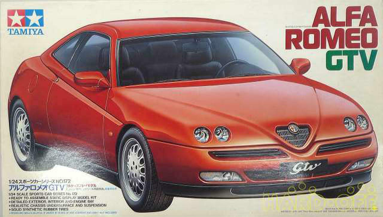 TAMIYA 24172 1/24 Alfa Romeo Gtv Sports Car Series No.172