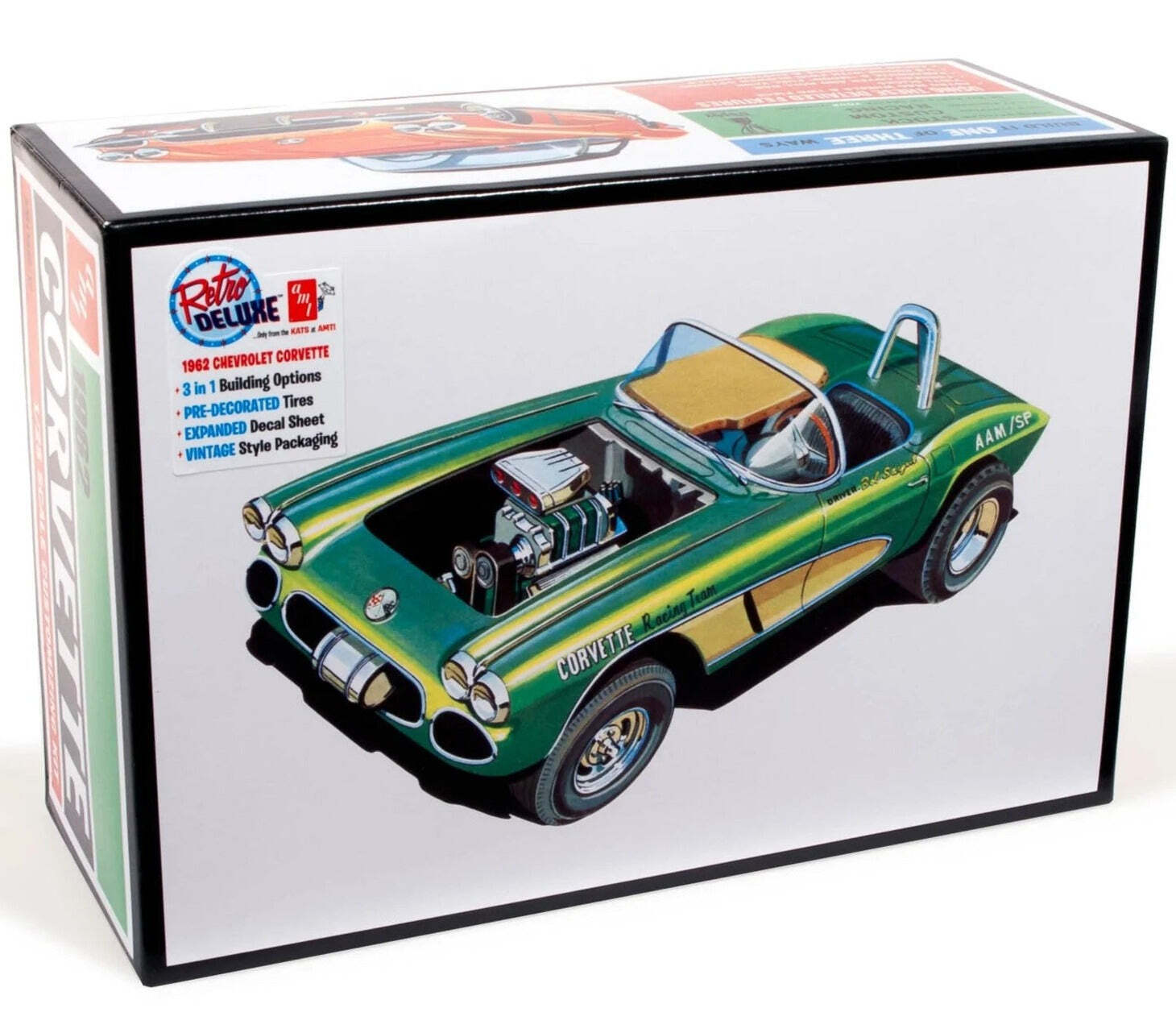 AMT 1318 1/25 1962 Chevy Corvette