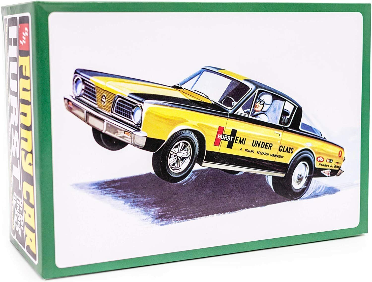 AMT 1153/12 1/25 1966 Plymouth Barracuda Hurst Hemi Under Glass