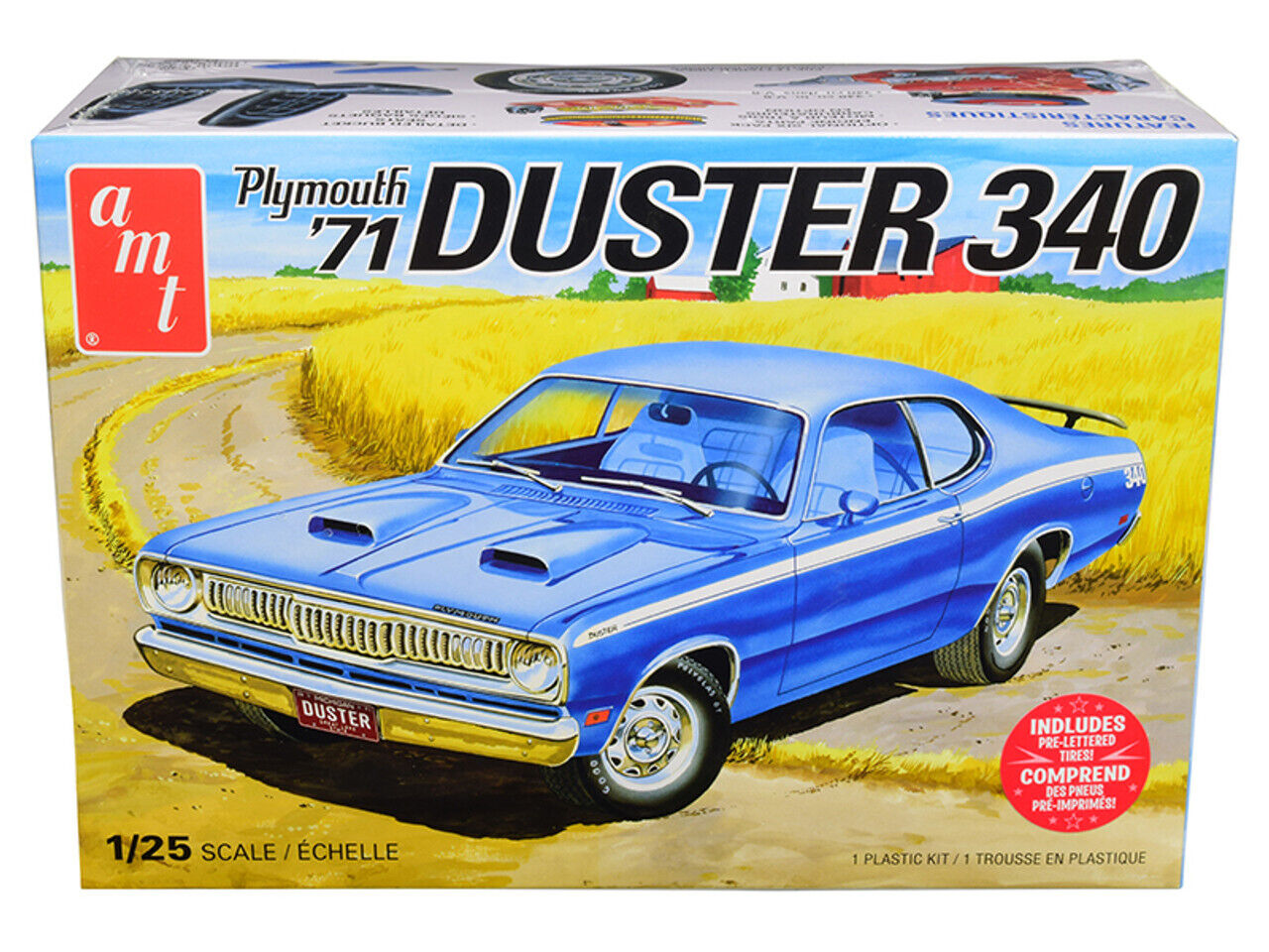 AMT 1118M/12 1/25 1971 Plymouth Duster 340