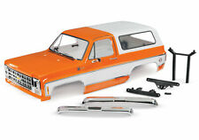 TRAXXAS 8130X Body, Chevrolet Blazer 1979 complete orange includes grille, side mirrors, door handles, windshield wipers, front & rear bumpers, decals