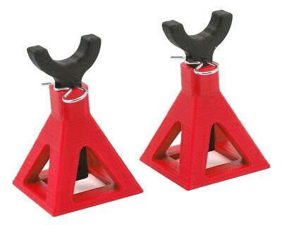 SCALE BY CHRIS SBC017RED Jack Stands (2) (Red)