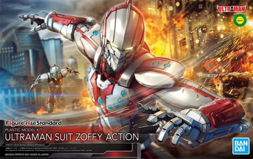 BANDAI 5061984 Ultraman Suit Zoffy Action, from "Ultraman", Figure Rise Standard Model