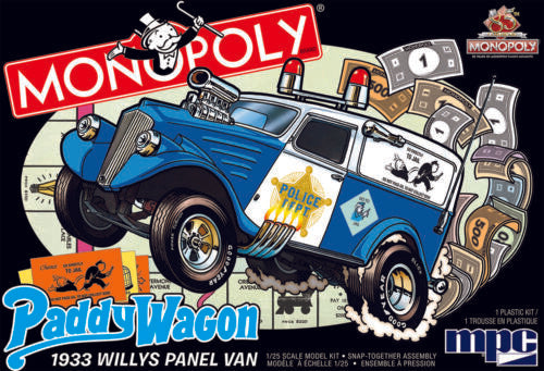 MPC 924 1/25 1933 Willys Panel Paddy Wagon (Monopoly)