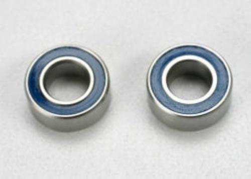 TRAXXAS 5115 Ball bearings, blue rubber sealed (5x10x4mm) (2)