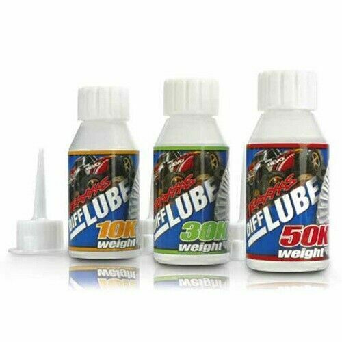 TRAXXAS 5136X Differential oil kit (1 each: 10K, 30K, 50K weights)