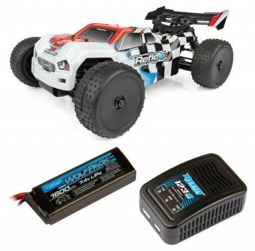 ASSOCIATED 20176C Reflex 14T RTR 1/14 Scale 4WD Truggy Combo w/2.4GHz Radio, Battery & Charger