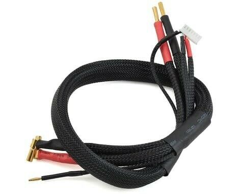 PROTEK PTK-5342 2S High Current Charge/Balance Adapter (4mm to 5mm Solid Bullets) (10awg Wire) (24")