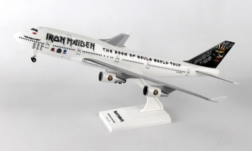 SKYMARKS SKR899 Iron Maiden Boeing 747-400 Ed Force One SKR899 1/200 Reg#TF-AAK w/Gear