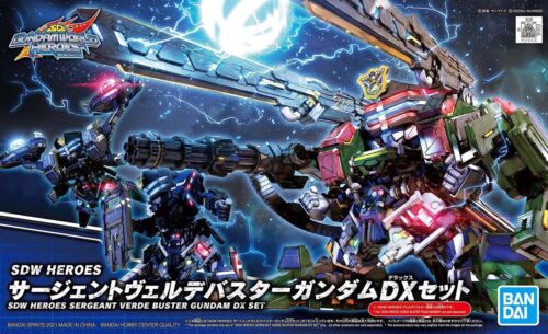 BANDAI 5061991 #12 Sergeant Verde Buster Gundam DX Set "SD Gundam World Heroes" , Bandai Spirits Hobby SDW Heroes