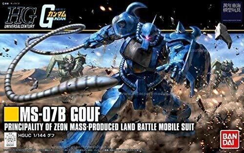 BANDAI 5058007 #196 Gouf (Revive) "Mobile Suit Gundam", Bandai HGUC