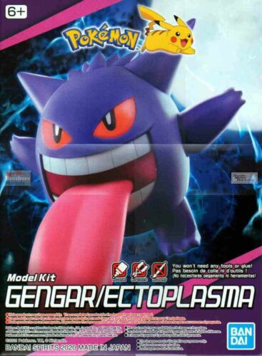 BANDAI 2528755 Gengar "Pokemon", Bandai Spirits Pokemon Model Kit
