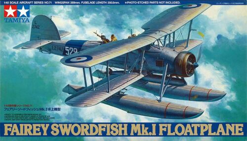 TAMIYA 61071 1/48 Fairey Swordfish Mk.I Floatplane