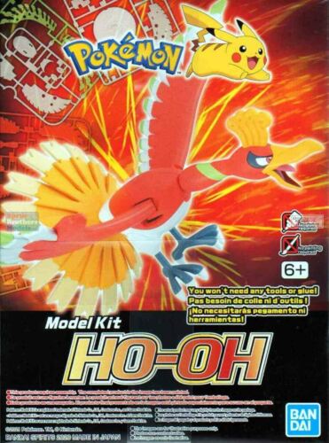 BANDAI 2524401 Ho-Oh "Pokemon", Bandai Spirits Pokemon Model Kit