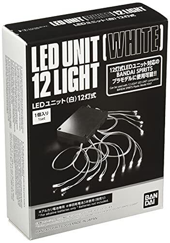 BANDAI 5058225 LED Unit [White] 12 Light , Bandai Spirits
