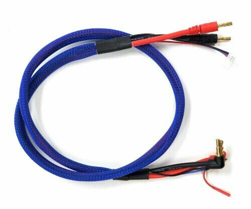 RACERS EDGE RCE1070XL Pro Charge Lead Set 4mm / 5mm, 36" Long RC Charger