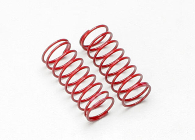 TRAXXAS 5433A Spring, shock red GTR 1.4 rate double pink stripe