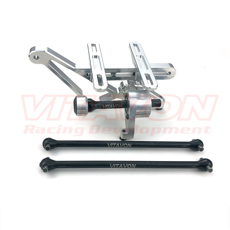 VITAVON 5T00016 Rear Chassis Support ESC Mount &Front/ Rear Drive Shaft for Losi5T 2.0