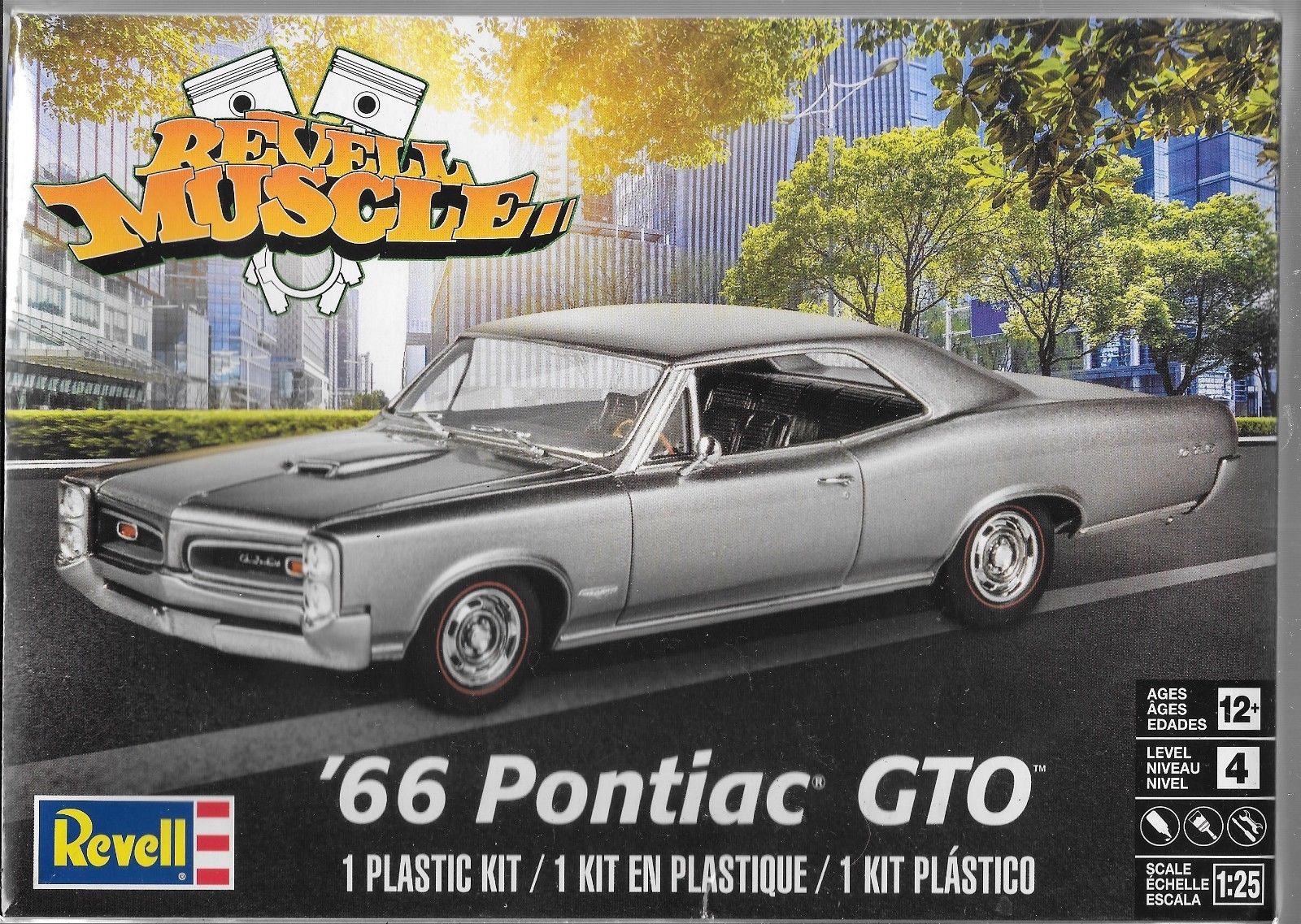 REVELL 85-4479 1/25 1966 Pontiac GTO