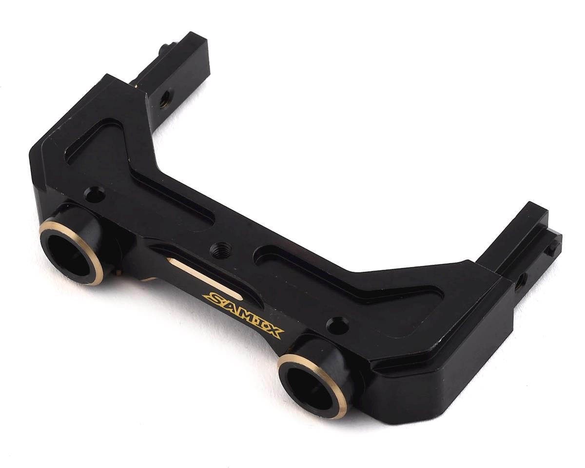 SAMIX SCX2-4061 SCX10 II Brass Rear Bumper Mount Black