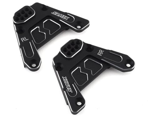 SAMIX SCX3-6024-BK SCX10 III Rear Shock Plate (2) Black