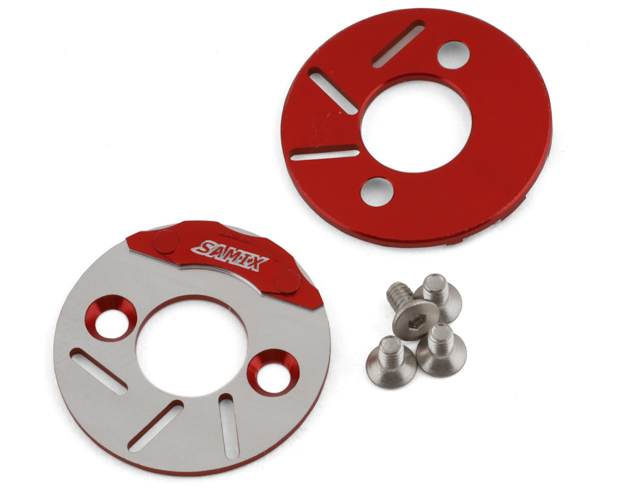 SAMIX TRX4M-6412 TRX-4M Scale Brake Rotor And Caliper Set (2) (Samix TRX-4M Knuckle Only)