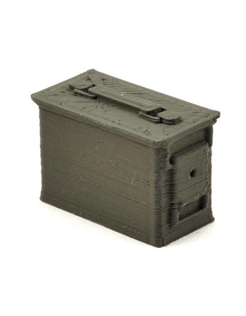 SCALE BY CHRIS SBC009GREEN Ammo Box Green