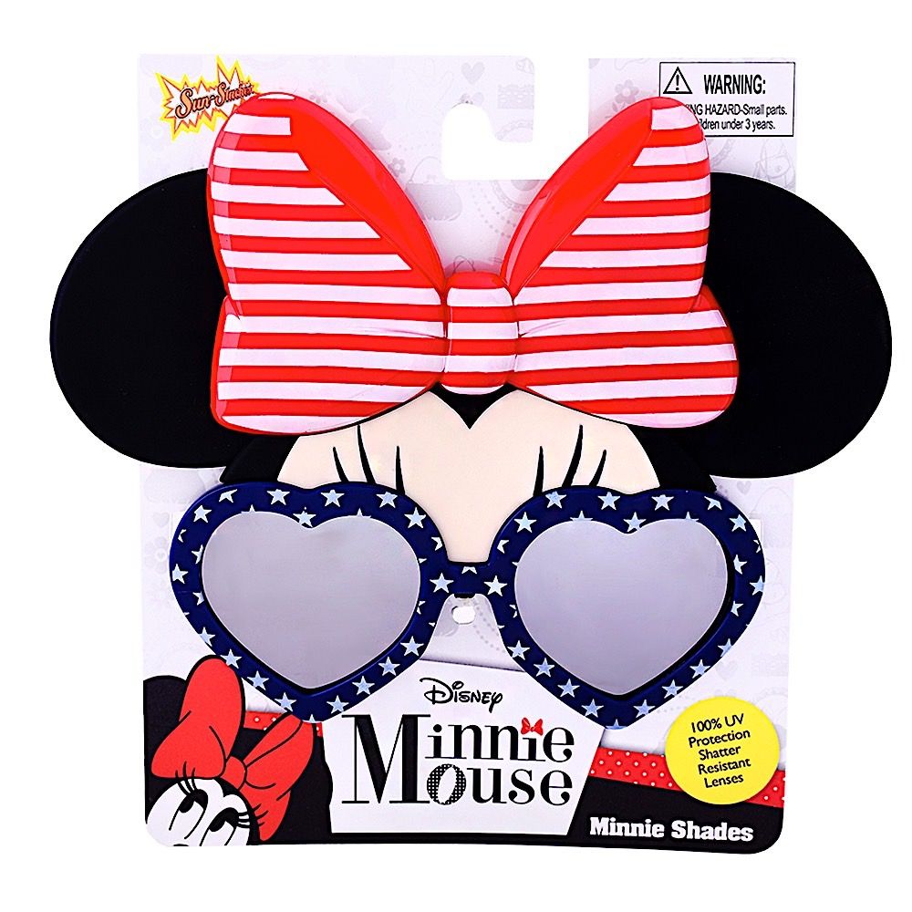 DARON SG3085 SUNSTACHES MINNIE RED, WHITE & BLUE
