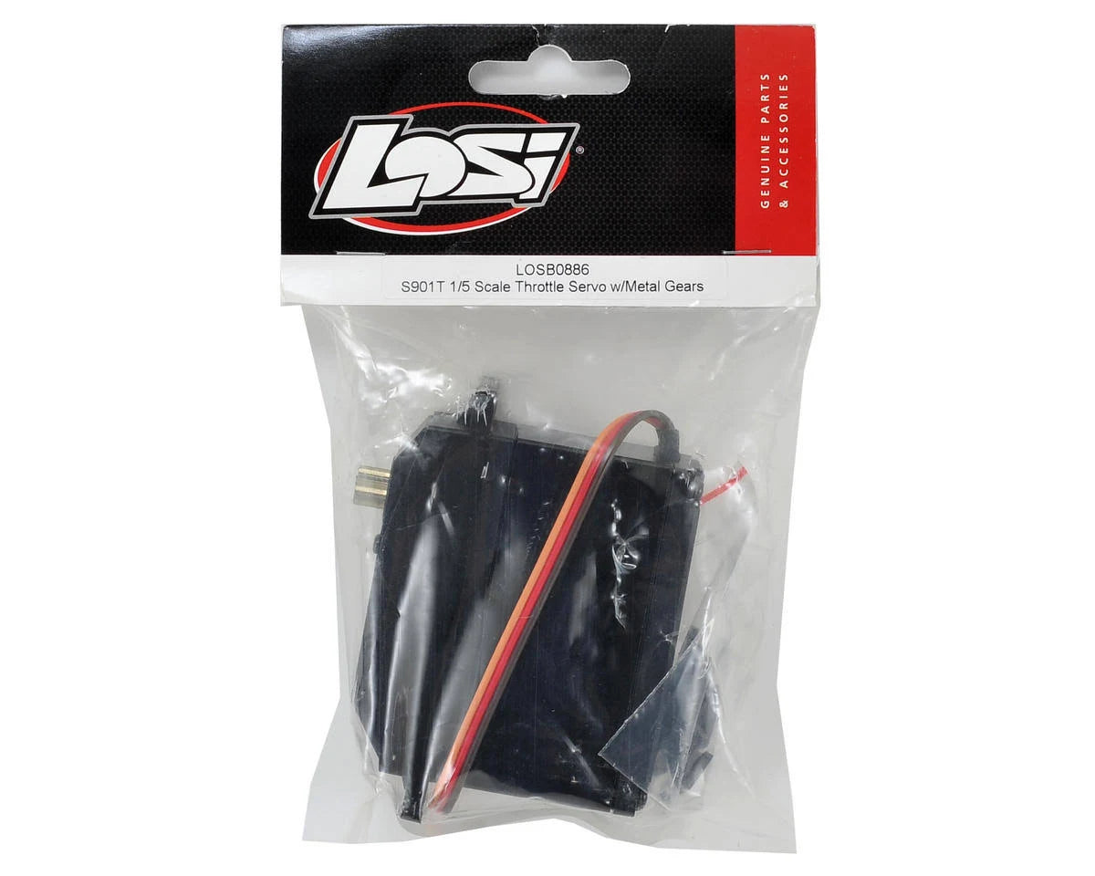 LOSI LOSB0886 S901T 1/5 Scale Throttle Servo w/Metal Gears