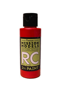 MISSION MODELS MMRC-029 Water-based RC Paint, 2 oz Bottle, Iridescent Red