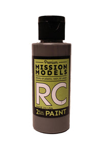 MISSION MODELS MMRC-010 Water-based RC Paint, 2 oz Bottle, Gray