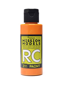 MISSION MODELS MMRC-026 Water-based RC Paint, 2 oz Bottle, Pearl Orange