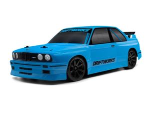 HPI 160422 RS4 Sport 3 BMW E30 Driftworks, 1/10 4WD RTR with 2.4GHz Radio System, Battery, and Charger