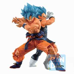 BANDAI 60182 Son Goku & Vegeta (Vs Omnibus Super) "Dragon Ball Super", Bandai Ichibansho Figure