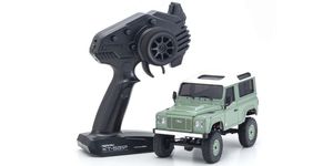 KYOSHO 32527GR MINI-Z 4x4 Series MX-01 Readyset Land Rover Defender 90 Heritage Grasmere Green / Alaska White