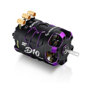 HOBBYWING 30401139 Xerun D10 Brushless Drift Motor - 13.5T, 2900kv, Spirit Edition (Purple)