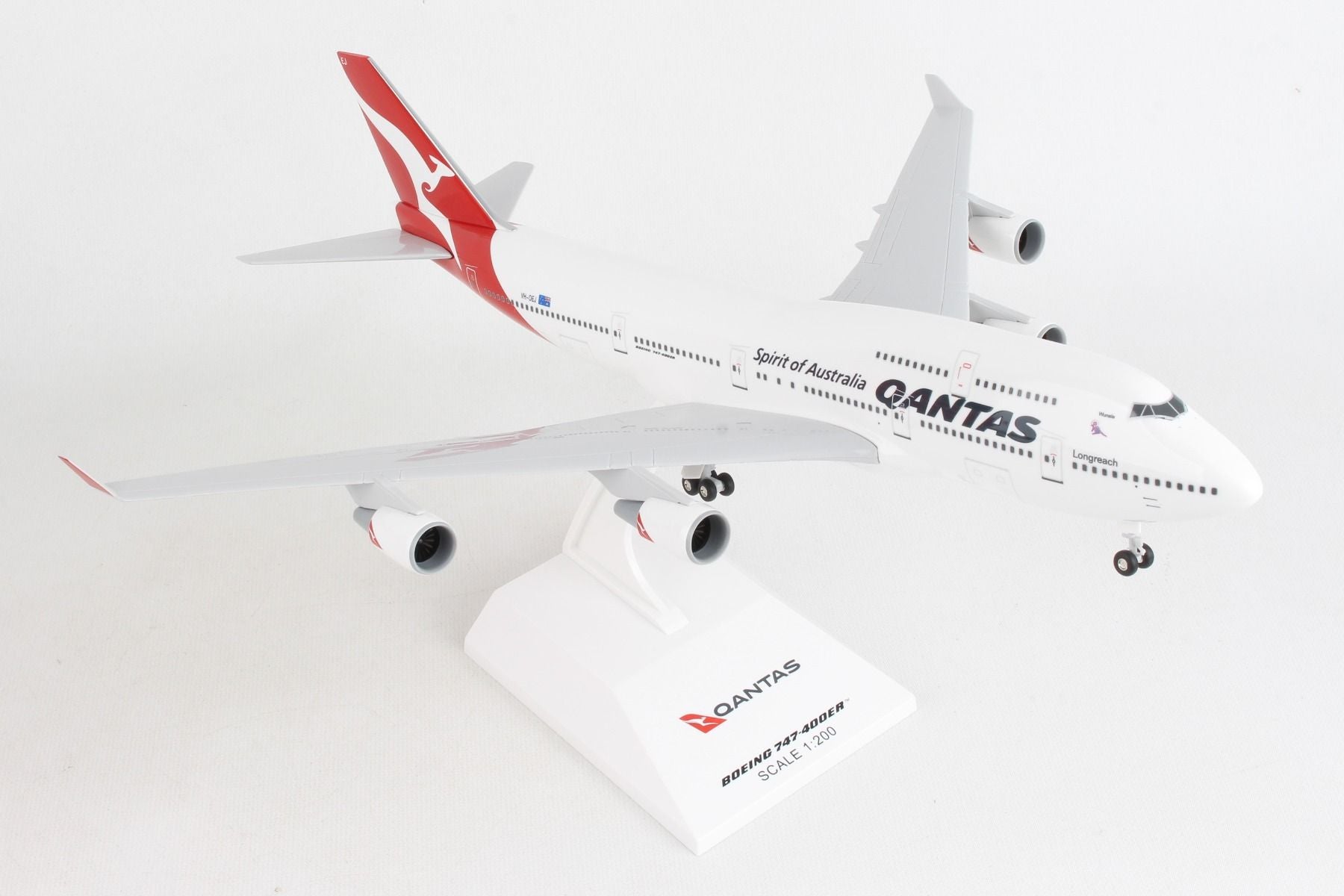 SKYMARKS SKR1064 Qantas 747-400 1/200 FINAL FLIGHT REG#VH-OEJ