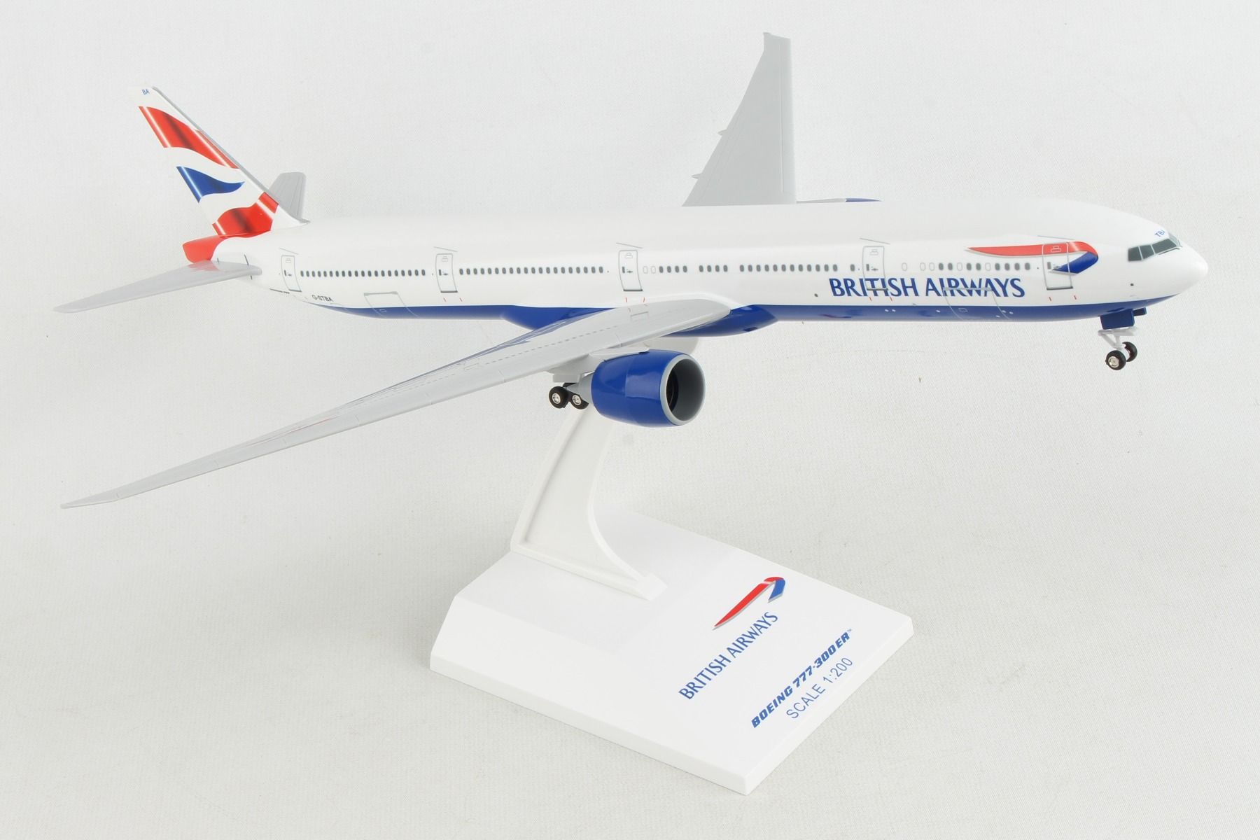 SKYMARKS SKR661 British Airways 777-300ER 1/200 with gear REG G-STBC