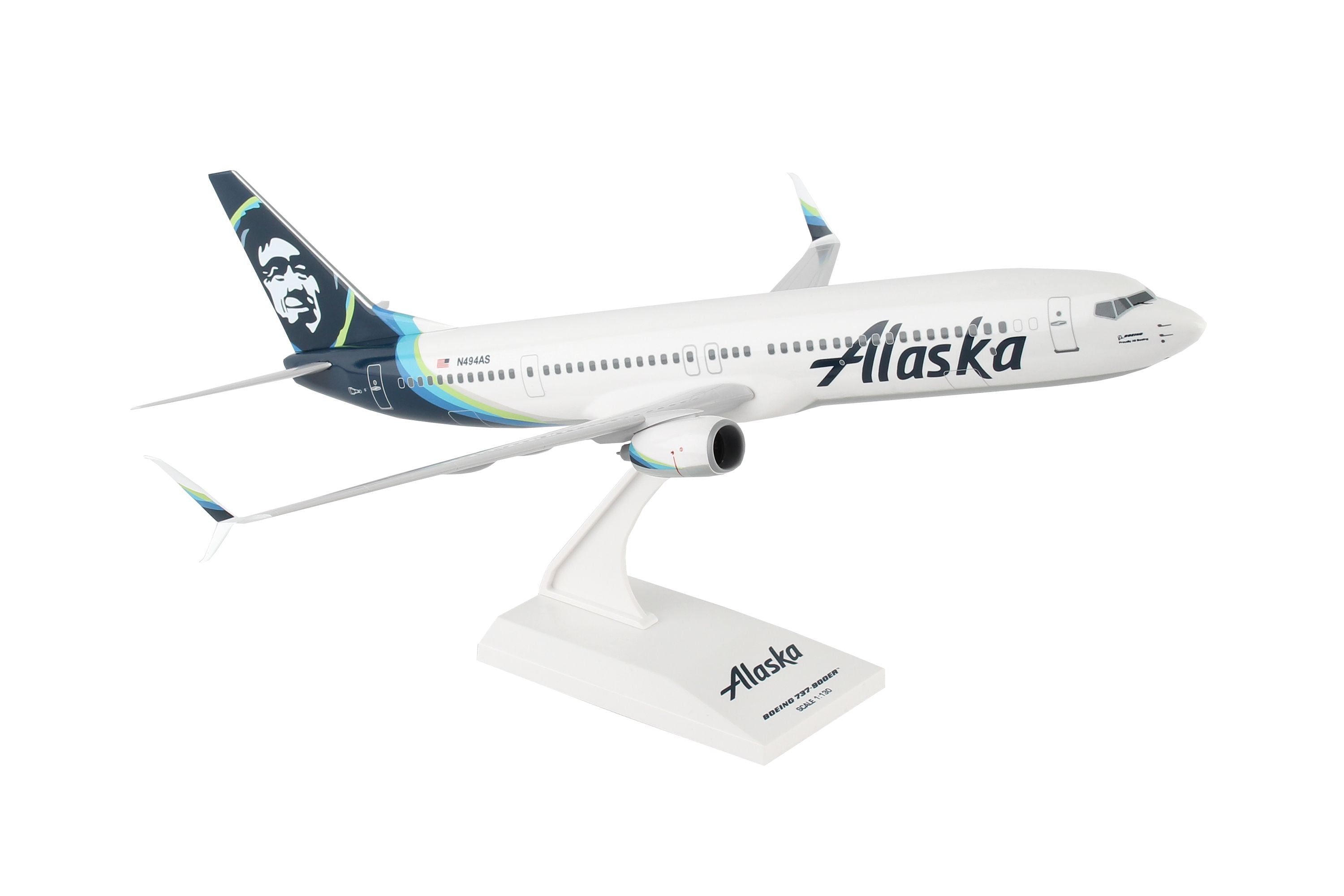 SKYMARKS SKR875 Alaska 737-900 1/130 NEW 2016 LIVERY