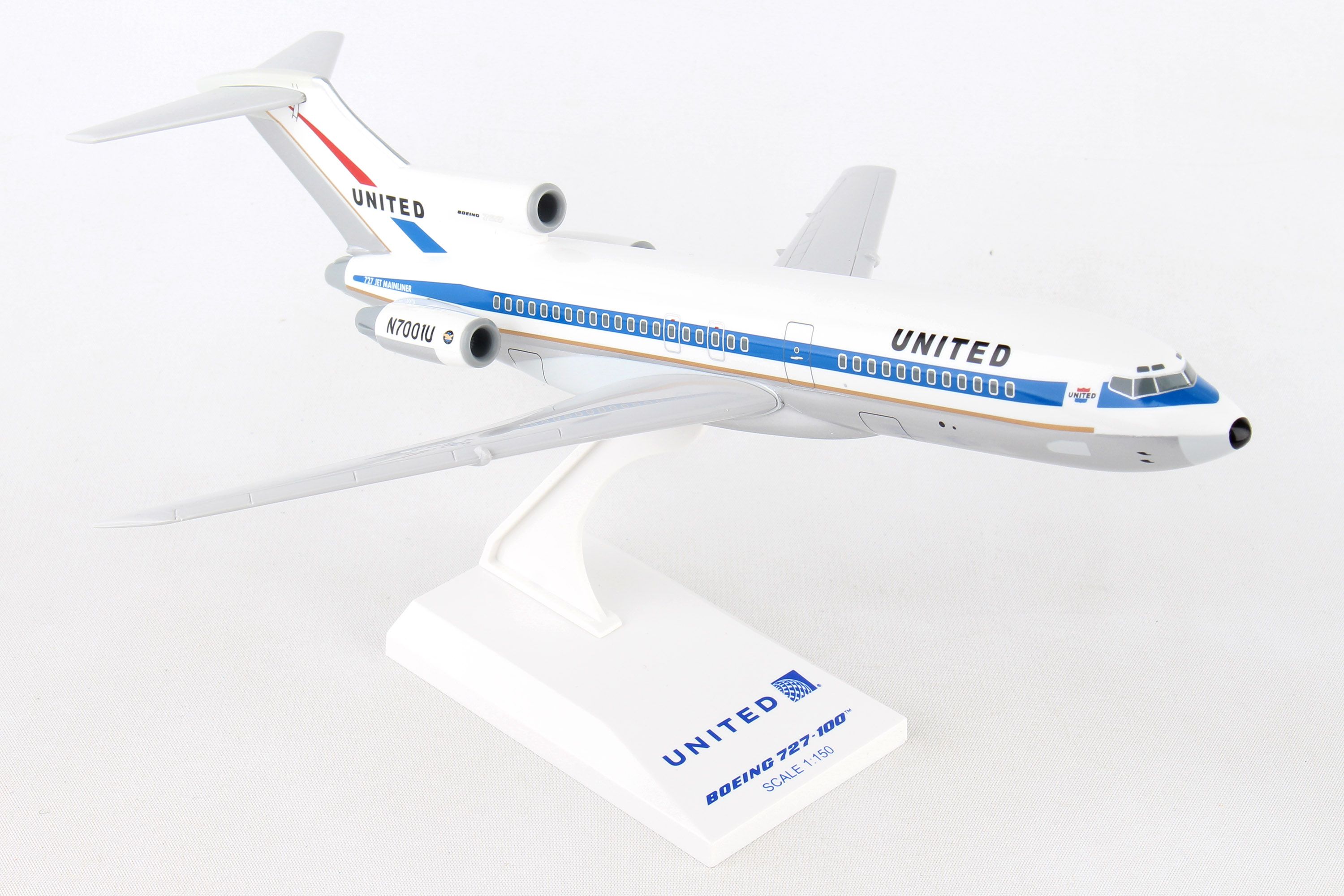 SKYMARKS SKR896 United 727-100 1/150 Museum of Flight