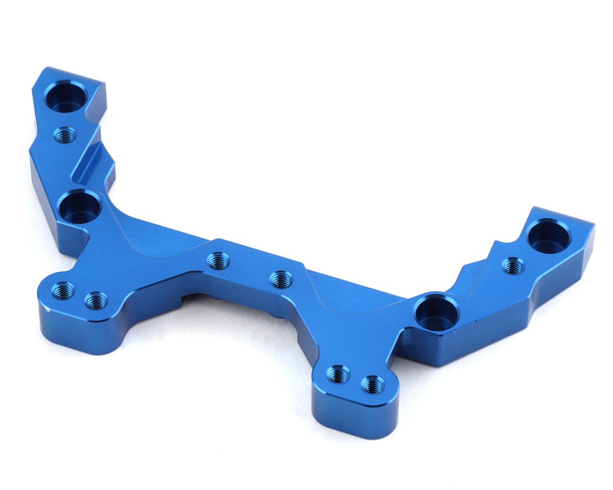 STRC STC91358B Associated DR10 Aluminum HD Rear Chassis Brace (Blue)