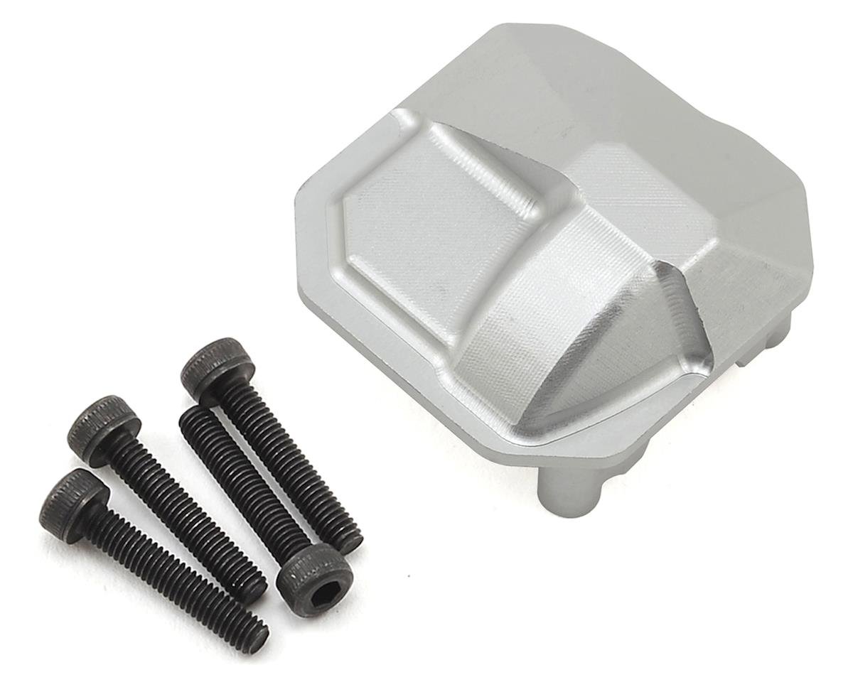 SSD SSD00130 Aluminum SCX10 II AR44 HD Differential Cover Silver