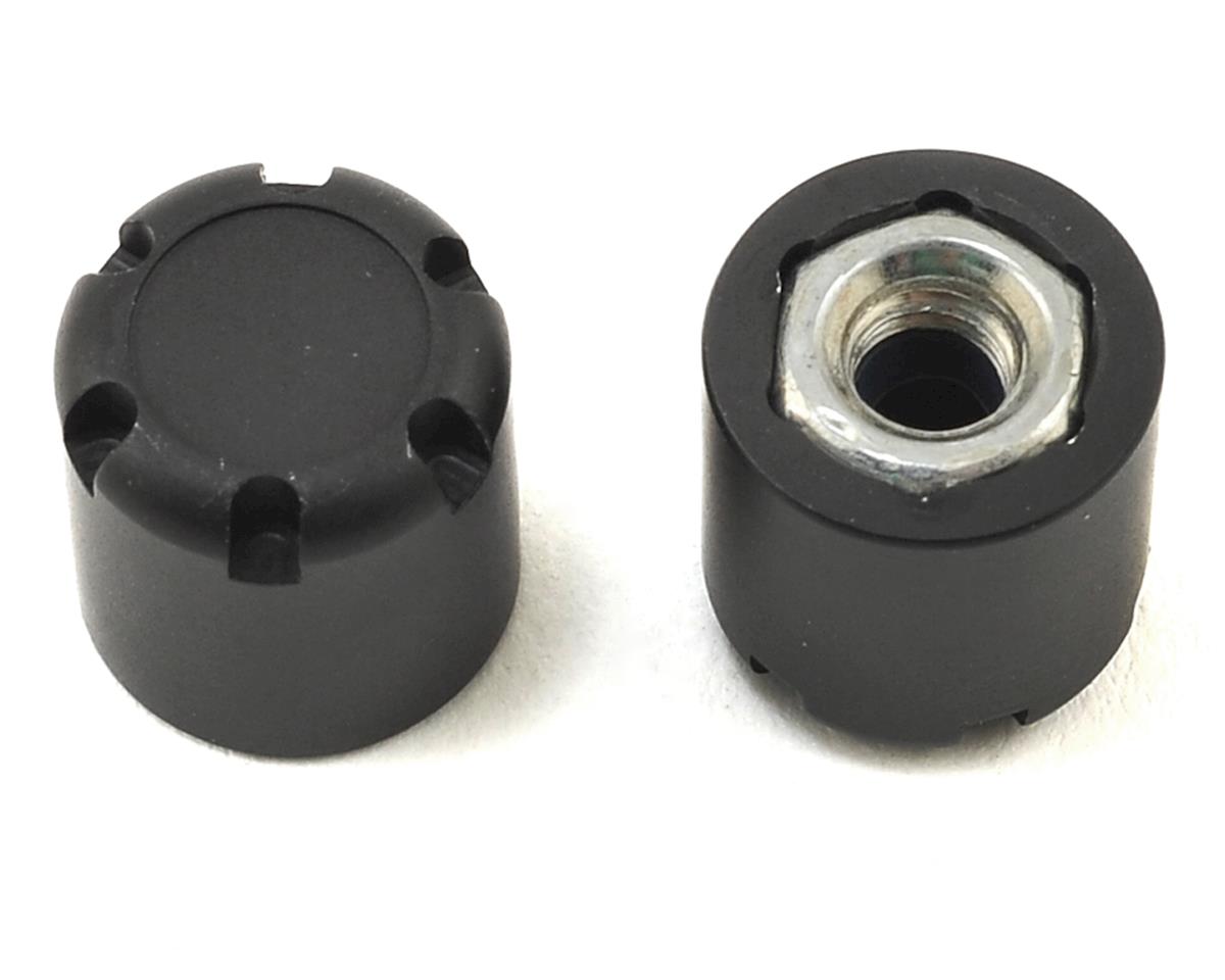 SSD SSD00178 Scale Rear Hubs Black (2)